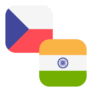 Logo CZK/INR