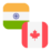 Logo INR/CAD