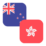 Logo NZD/HKD