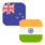 Logo NZD/INR