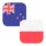 Logo NZD/PLN