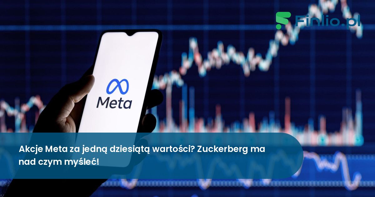 Akcje Meta za jedną dziesiątą wartości? Zuckerberg ma nad czym myśleć!