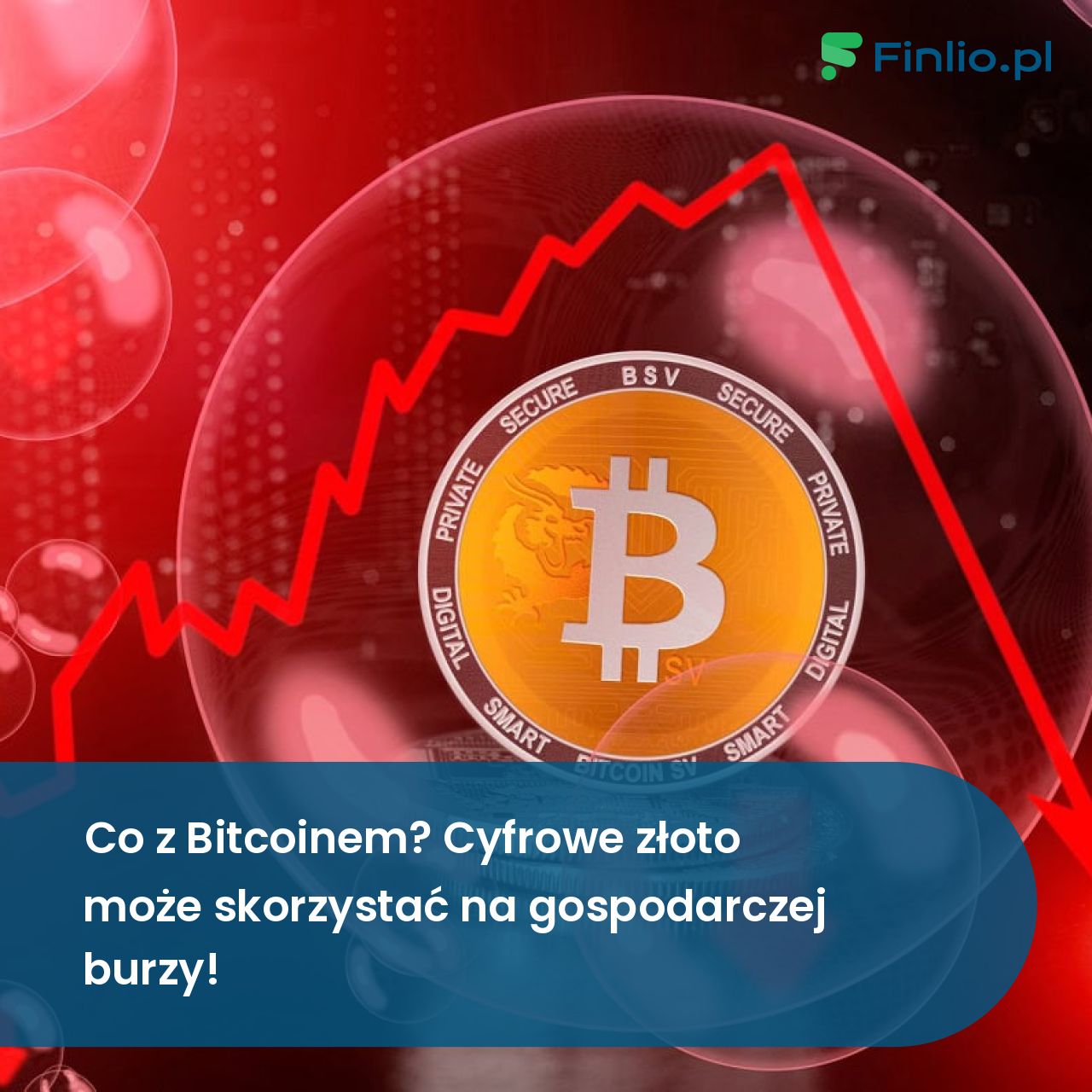 Co z Bitcoinem? Cyfrowe złoto może skorzystać na gospodarczej burzy! »  Finlio.pl