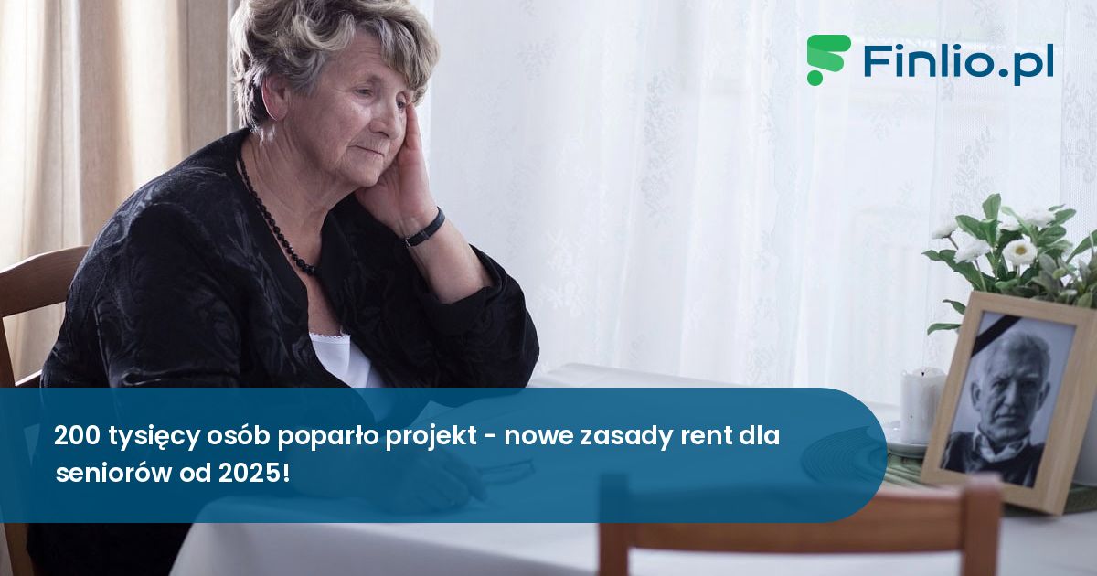 200 tysięcy osób poparło projekt – nowe zasady rent dla seniorów od 2025!