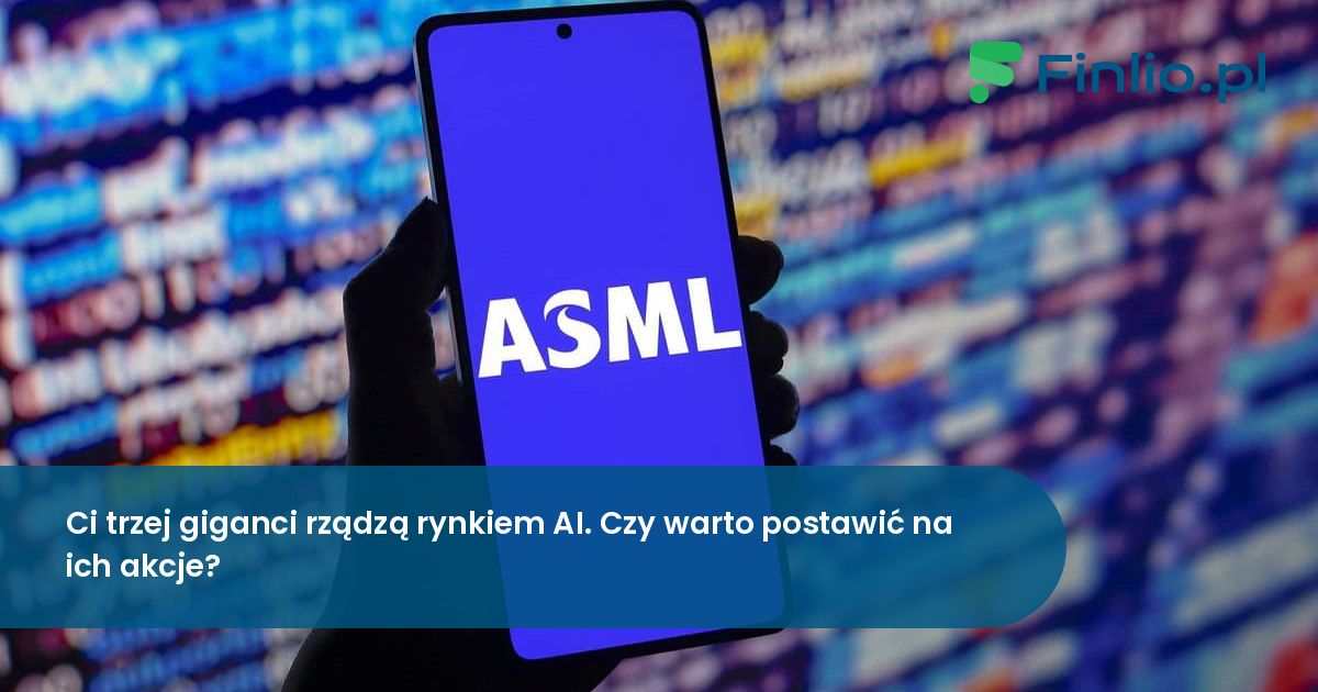 Ci trzej giganci rządzą rynkiem AI. Czy warto postawić na ich akcje?