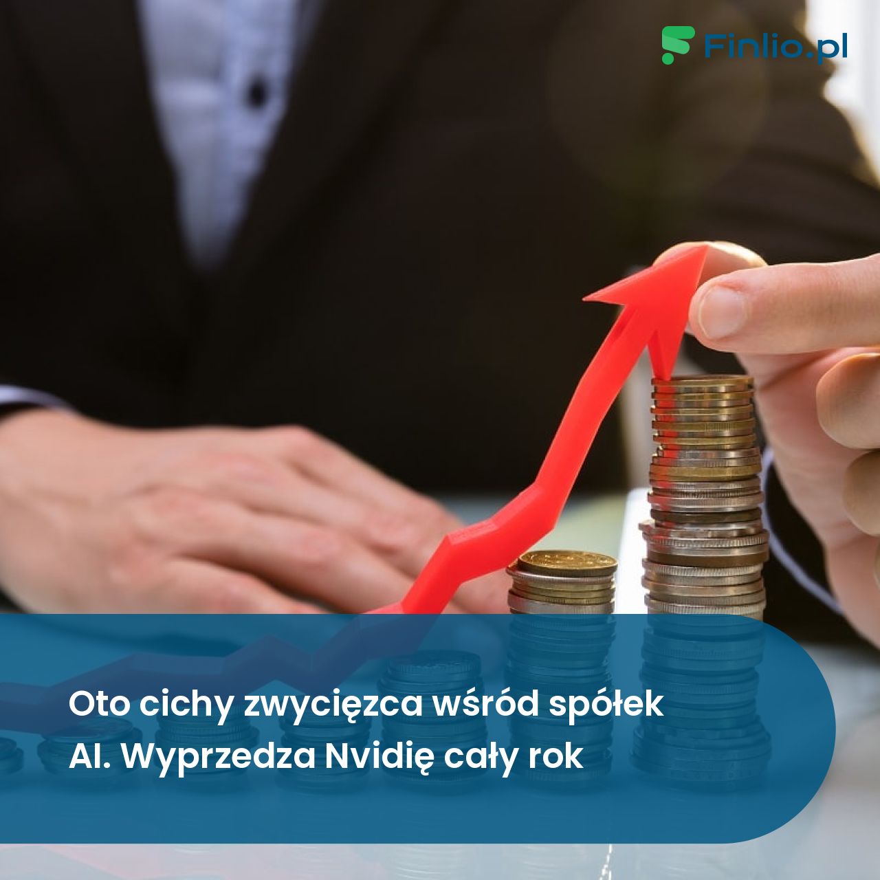 Oto cichy zwycięzca wśród spółek AI. Wyprzedza Nvidię cały rok