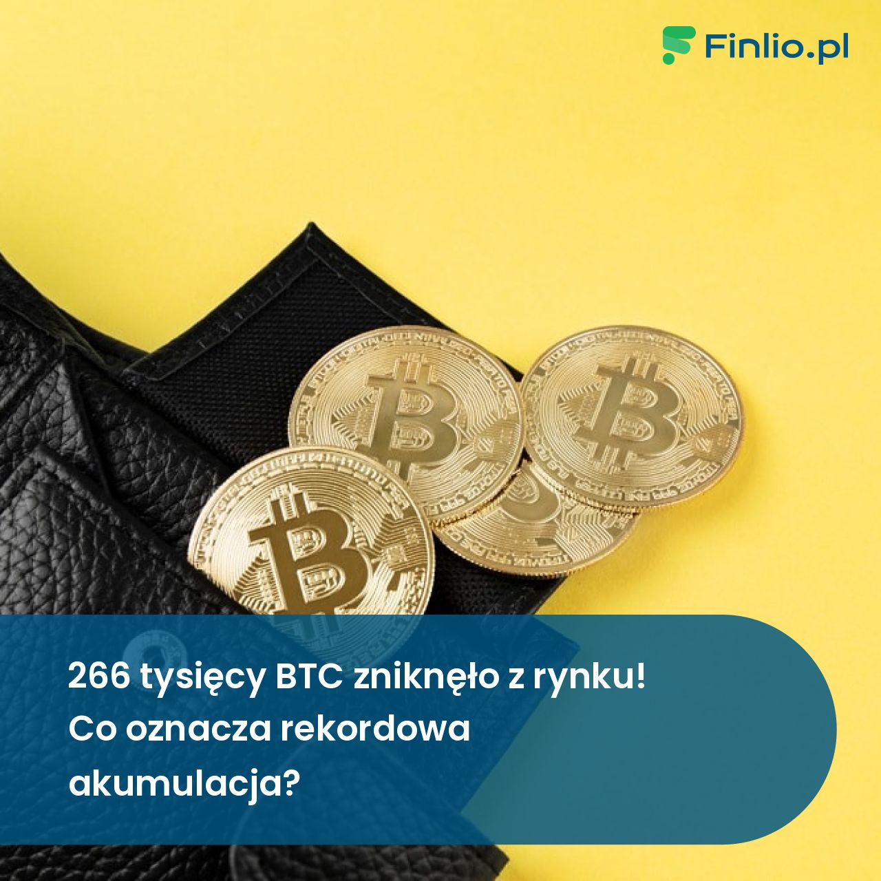 266 tysięcy BTC zniknęło z rynku! Co oznacza rekordowa akumulacja?