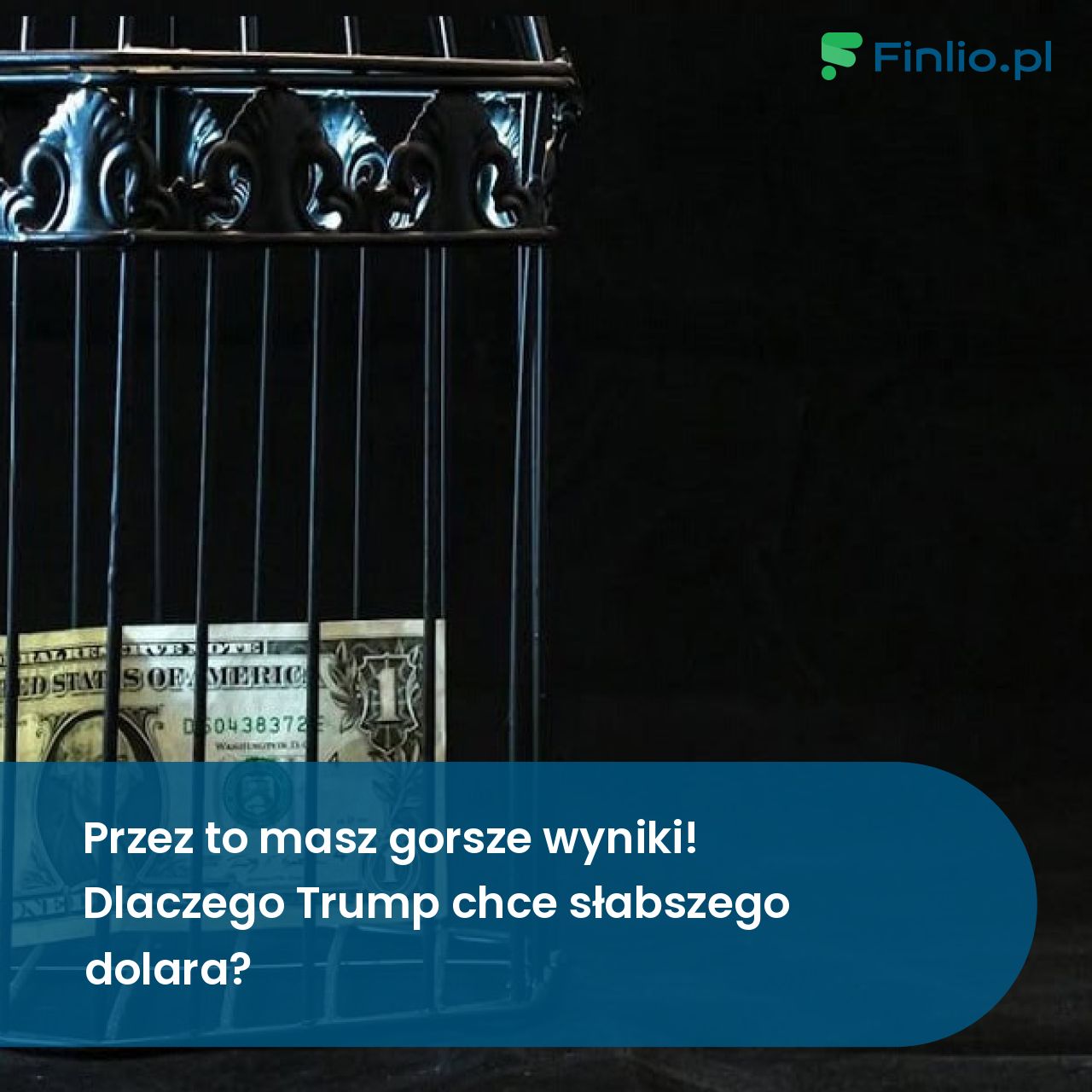 Przez to masz gorsze wyniki! Dlaczego Trump chce słabszego dolara?
