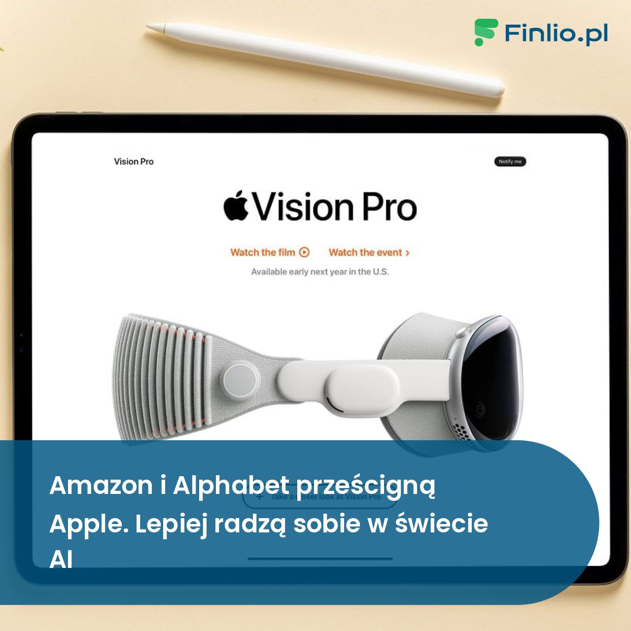 Amazon i Alphabet prześcigną Apple. Lepiej radzą sobie w świecie AI