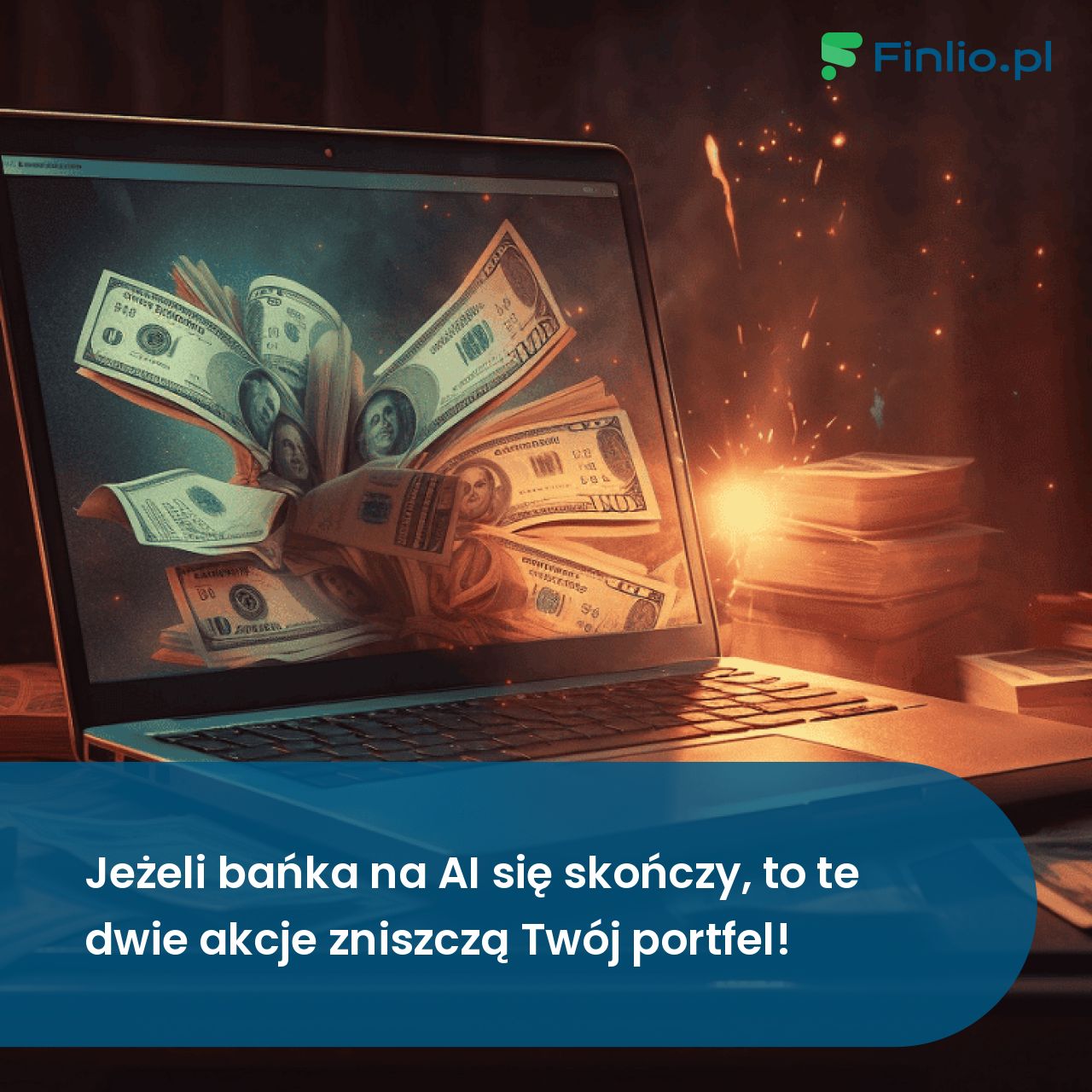 Jeżeli bańka na AI się skończy, to te dwie akcje zniszczą Twój portfel!