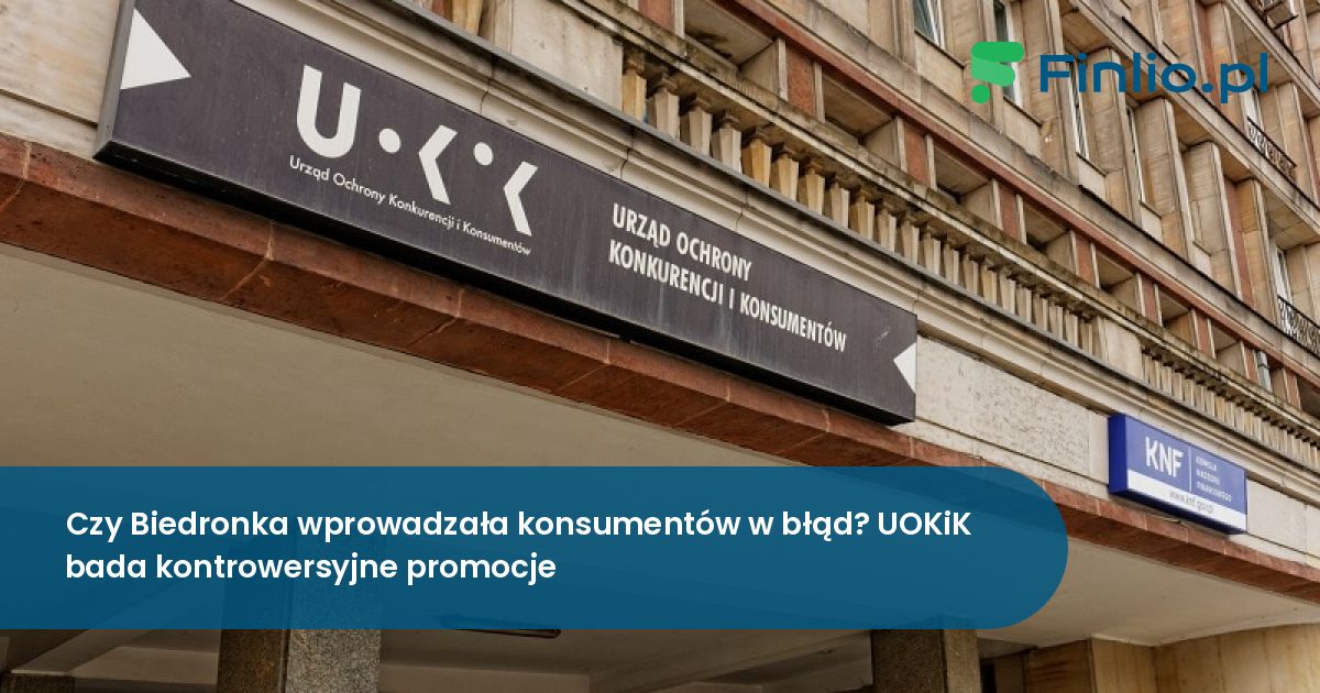 Czy Biedronka wprowadzała konsumentów w błąd? UOKiK bada kontrowersyjne promocje